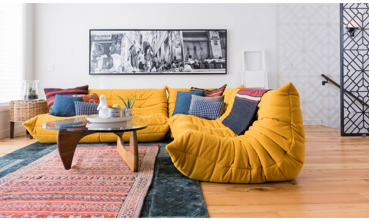 Babylon Köşe Set Sarı