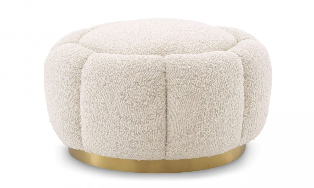 Daisy Berjer puf Gold Daisy Berjer puf Gold