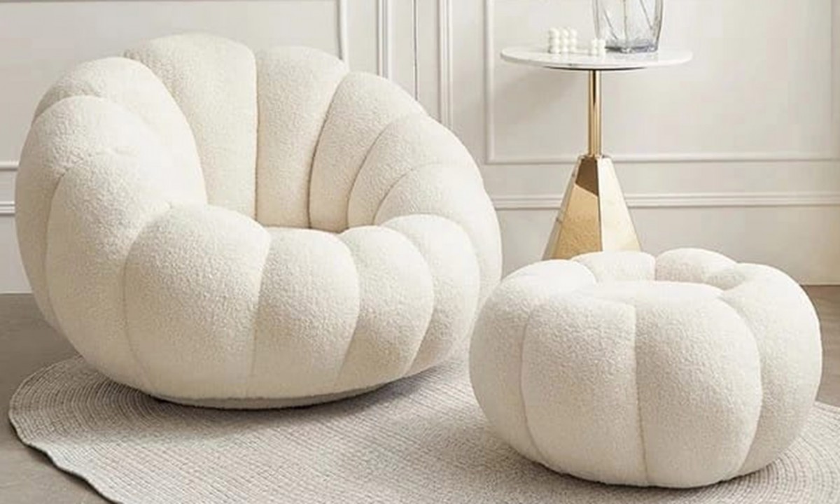 Daisy Berjer & puf Daisy Berjer & puf