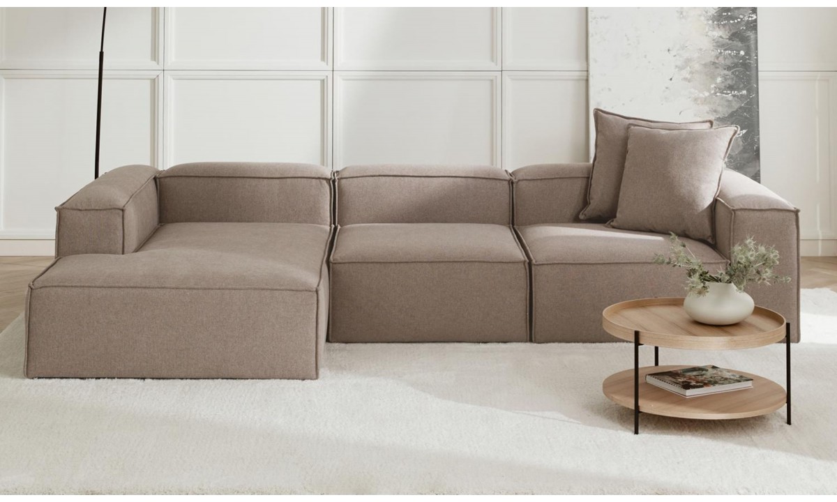 Ekol Köşe Koltuk Kahverengi